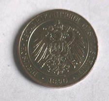 Deutsch Ostafrika - Pesa - AH 1307 - AD 1890 - Kupfer - 25 mm -