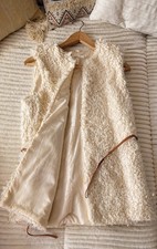 Kuschelige weste creme - weste,
