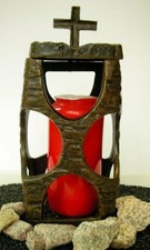 Grablampe Bronze Grablicht