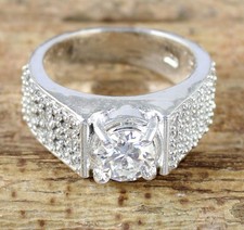 Rund Schliff Weiß Diamant