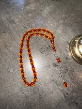 Ateş Kehribar Tesbih