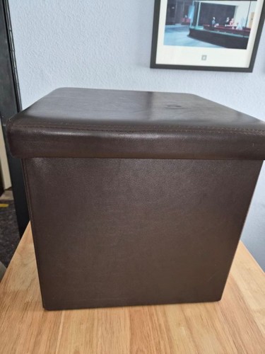 Faltbarer sitzhocker braun - faltbarer,