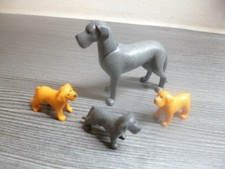 Playmobil  Hunde-Familie Deutsche Dogge mit 3 Welpen ANSEHN