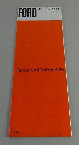 Prospekt broschüre ford - /,