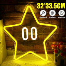 LED Neon Schild Licht Leuchtreklame Sign Leuchtschild Bar Wandleuchte Party Deko