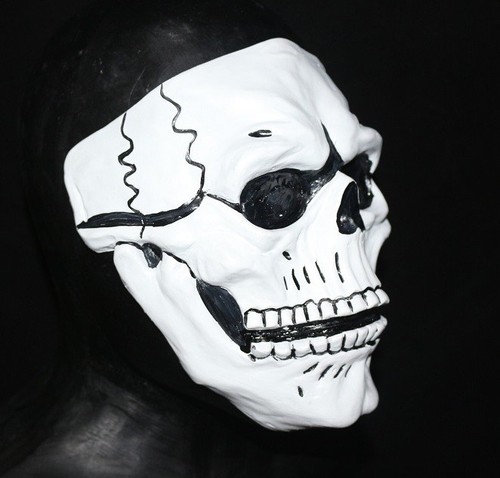 Gespenst weiß totenkopf maske - totenkopf,