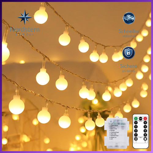 Lichterkette led warmweiß - lichterkette,