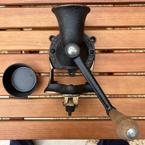 Vintage salter gusseisen - vintage,