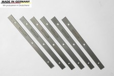 Metabo HC 260 C/M/K 6 Stück Hobelmesser Wendemesser Hohe Qualität
