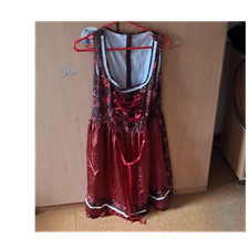 Shein Dirndl Damen XL rot