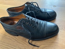 CAMEL Leder Herrenschuh schwarz Gr. 8,5