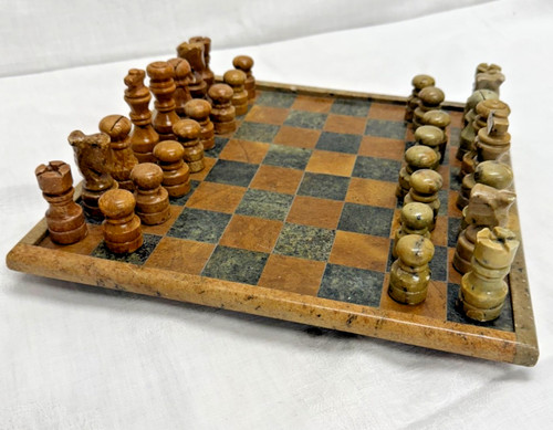 Vintage schachbrett aus - schachbrett,