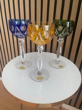 Bleikristall weingläser - 3x,
