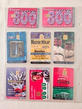 8 Stück Telefonkarten aus Ungarn (s.22)