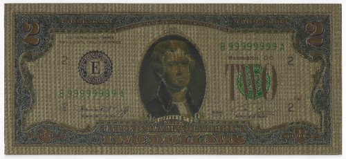Usa dollar gold banknote - dollar,