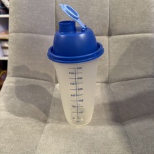 NEU & OVP: Original Tupperware Mix-Fix Shaker 500 ml | D10 | Blau-Transparent |