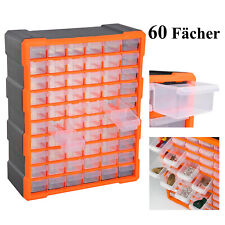 60 Schubladen Organizer Werkstatt Kleinteilemagazin Sortimentskasten Sortierbox