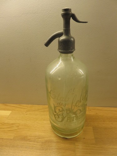 Alter siphon wasser - von, seltz