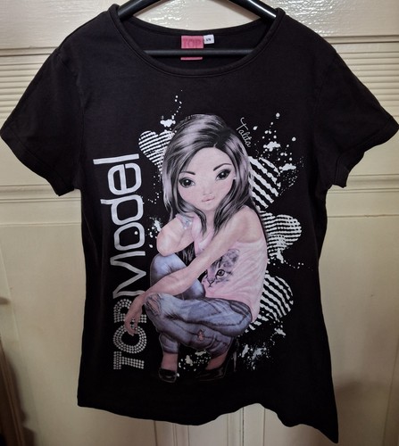 Schwarz buntes shirt mit - schwarz/buntes,