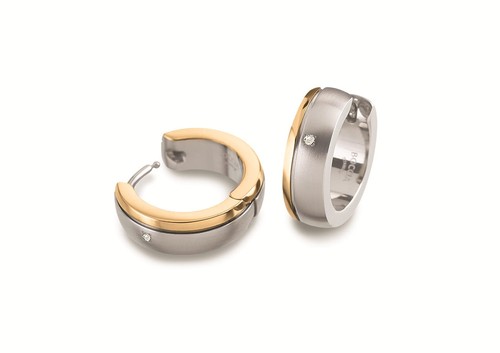 Boccia titanium ohrringe - boccia,