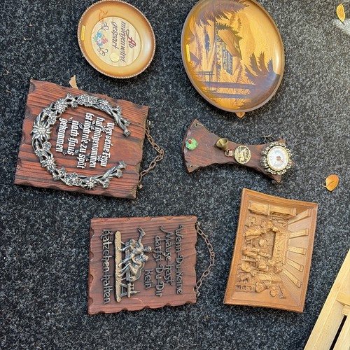 Ddr wandbild holzbild - , mit