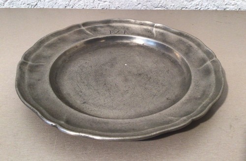 Antiker zinnteller 1800 - antiker,