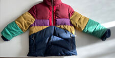 ZARA ♥ KINDER ♥  JACKE IN GR.128 CM 8 JAHRE ♥ BUNTE GEFÜTTERTE DAUNEN STEPPJACKE