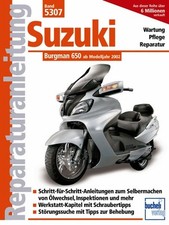 REPARATURANLEITUNG Suzuki Burgman 650 Reparatur/BUCH Handbuch Wartung Ölwechsel
