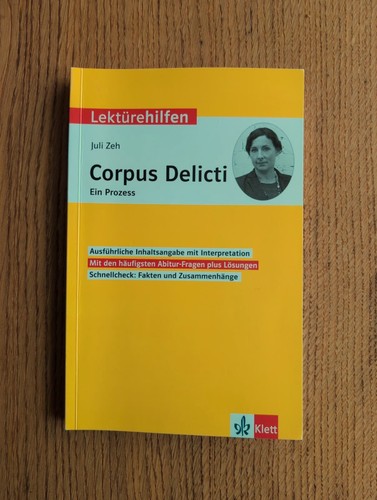 Klett lektürehilfe juli - lektürehilfe, zeh