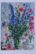 Marc CHAGALL: Bouquet