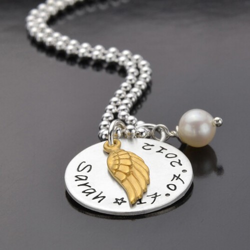 Namenskette textschmuck - namenskette, my
