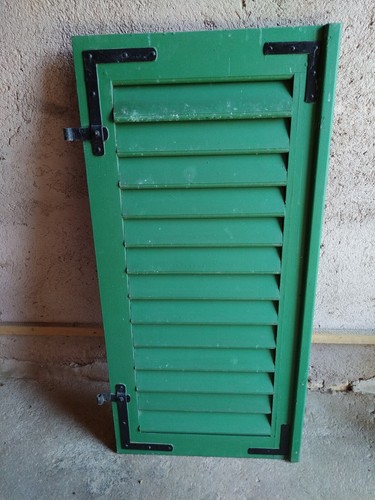Stück fensterladen holz - fensterladen,