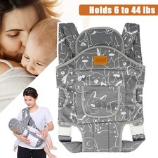 4 in 1 Ergonomische Babytrage Kindertrage Bauchtrage Rückentrage Baby Carrier DE
