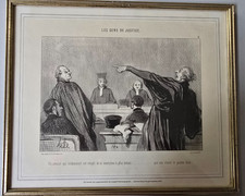 Lithographie Honore Daumier
