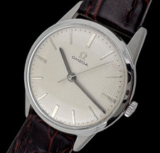 Omega Herren Armbanduhr Stahl