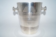 [12987] Art Deco Champagner Kühler Sektkühler Silber Gebrüder Hepp