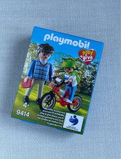PLAYMOBIL 9414 - Play + Give "Grossvater mit Enkel"