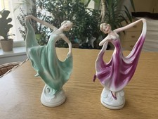 Alte Porzellan Figur 2 x