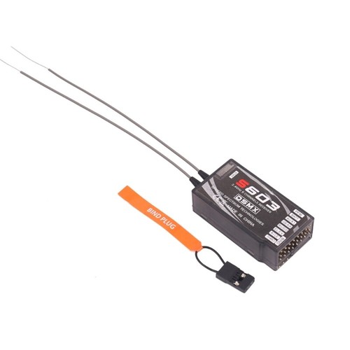 S603 dsm2 aircraft - dsm2, transmitter