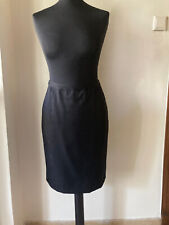 Anna Fuchs Rock schwarz Schurwolle Gr. 42