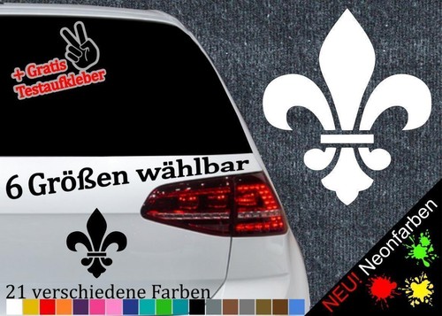 Heraldische lilie aufkleber - heraldische,