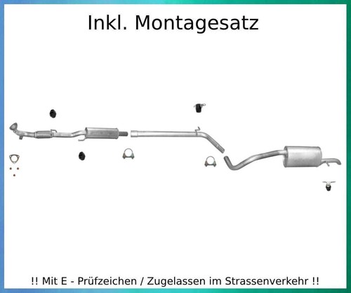 Auspuffanlage für skoda - für,