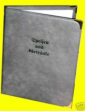 hochwertige RH-Speisekarten-Menu-Mappen A4 Buchschrauben oder Ringbuch