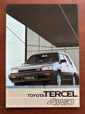 Prospekt / brochure Toyota