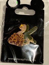 DLR Disney Alphabet Pin K for