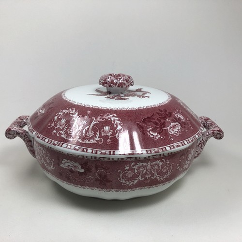 Spode pink camilla terrine - pink,