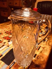 Bleikristall Krug transparent