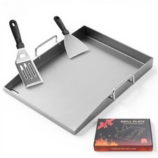 Edelstahl Grillplatte Plancha