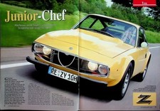 Oldtimer Markt 2854) Alfa Romeo GT Junior Zagato in einer seltenen Vorstellung a