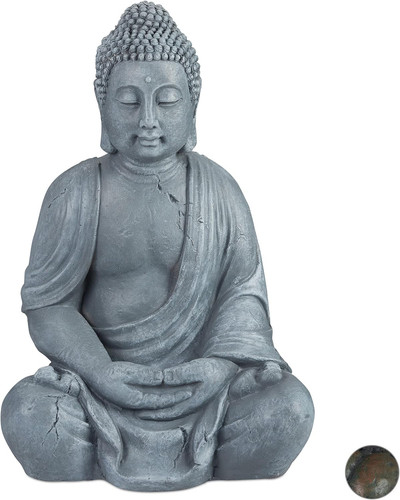 Relaxdays buddha figur - relaxdays,